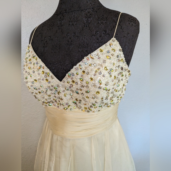 Beautiful Whimsical Y2K Fairy Beaded Mini Dress - Picture 11 of 16